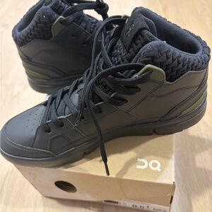 On Women's Black High-Top Sneakers